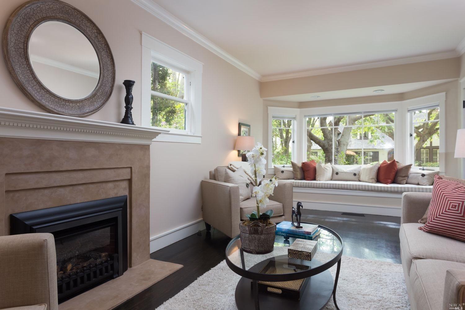 11 Eye Street San Rafael, CA 94901 - Photo 1 of 1 Living room with window seat.