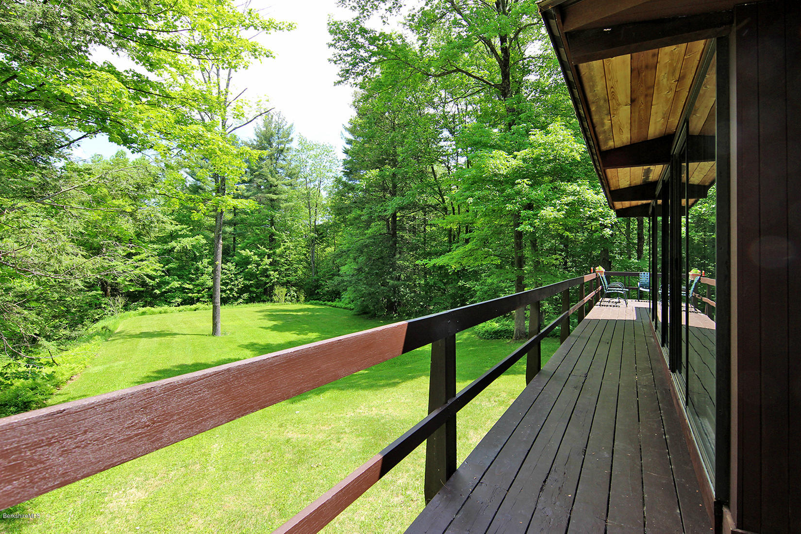 63 Monterey Road Tyringham, MA 01264 - Photo 17 of 34 a view of balcony and yard