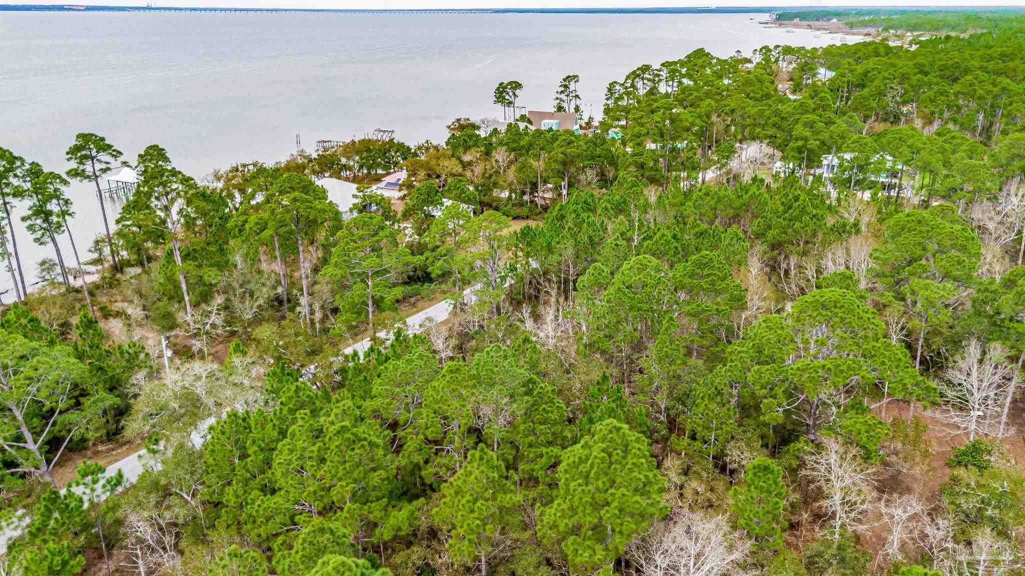 864 Dolphin Road Milton, FL 32583 - Photo 19 of 21 a backyard of a house with lots of green space