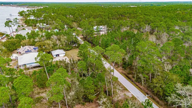 a view of a green yard