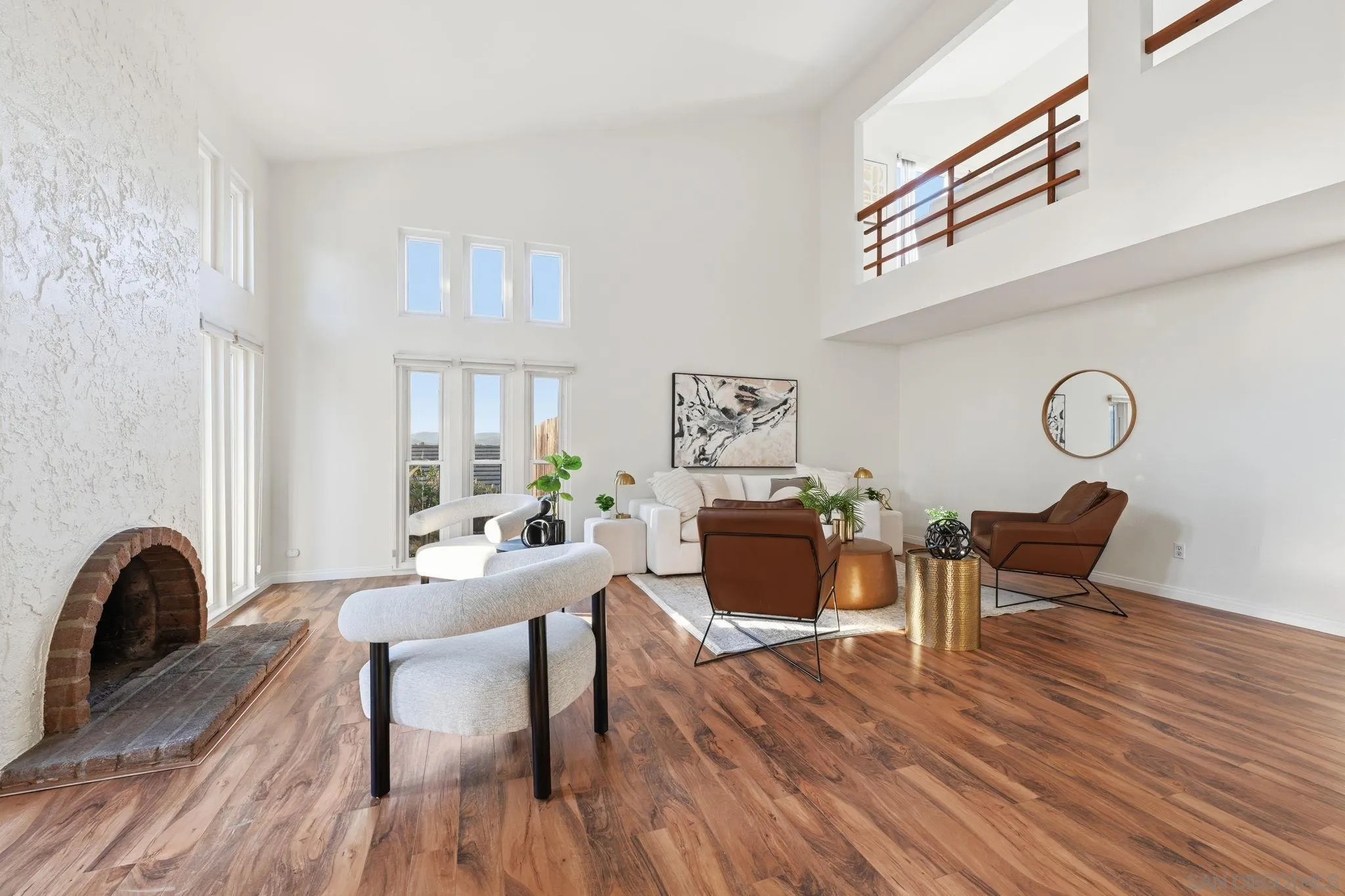 17570 Montero Road San Diego, CA 92128 - Photo 6 of 40 a view of a dining room with furniture window and wooden floor