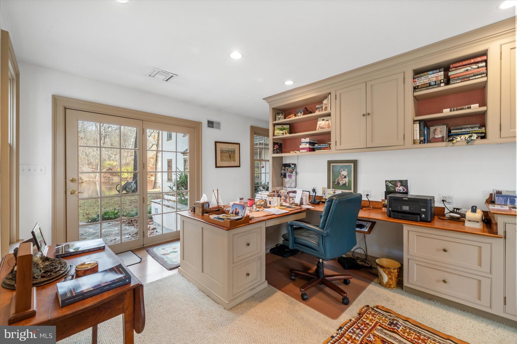 975 Brintons Bridge Road West Chester, PA 19382 - Photo 32 of 80 a view of a workspace with furniture and a window