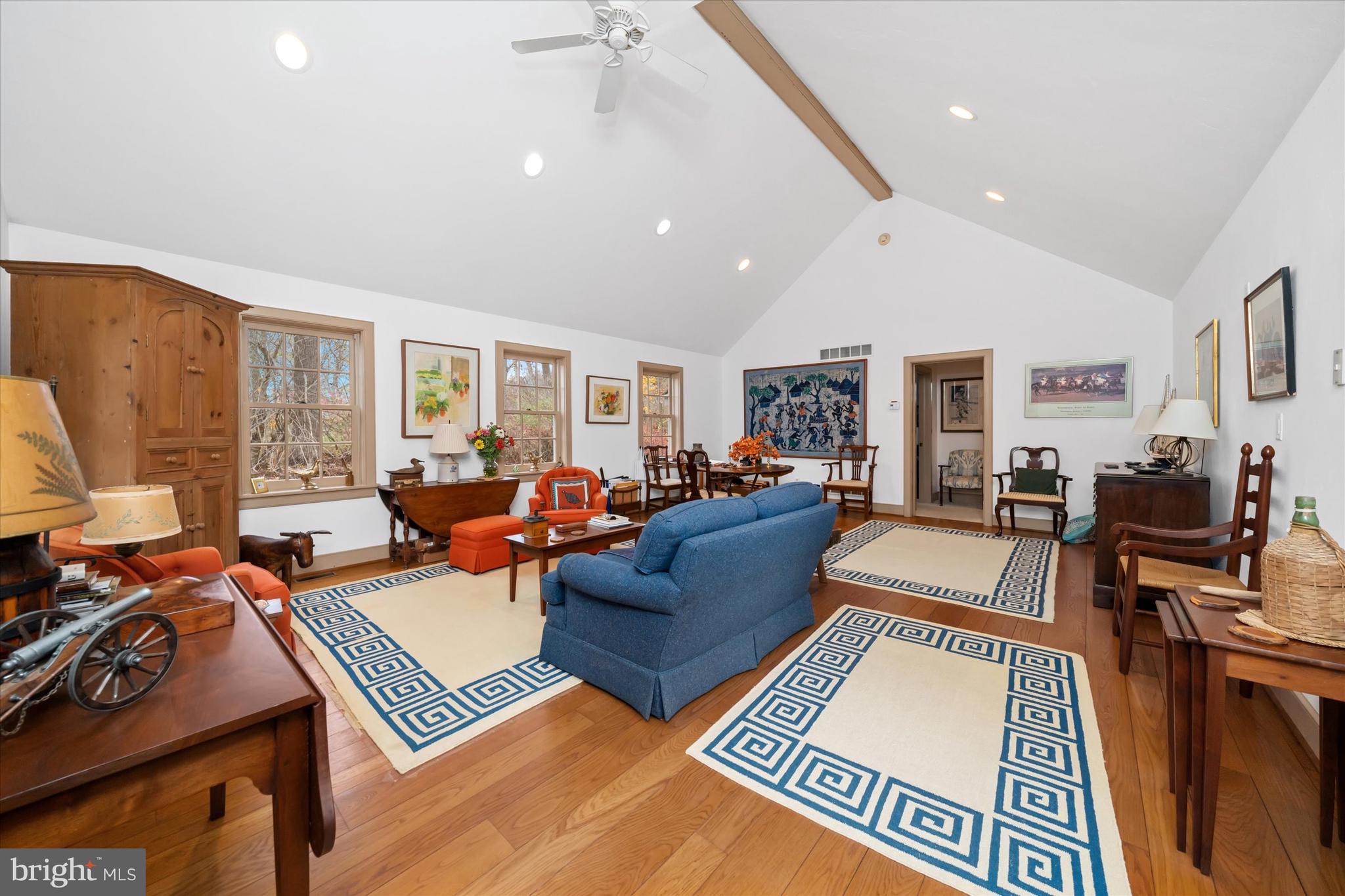 975 Brintons Bridge Road West Chester, PA 19382 - Photo 50 of 80 a living room with furniture and a flat screen tv