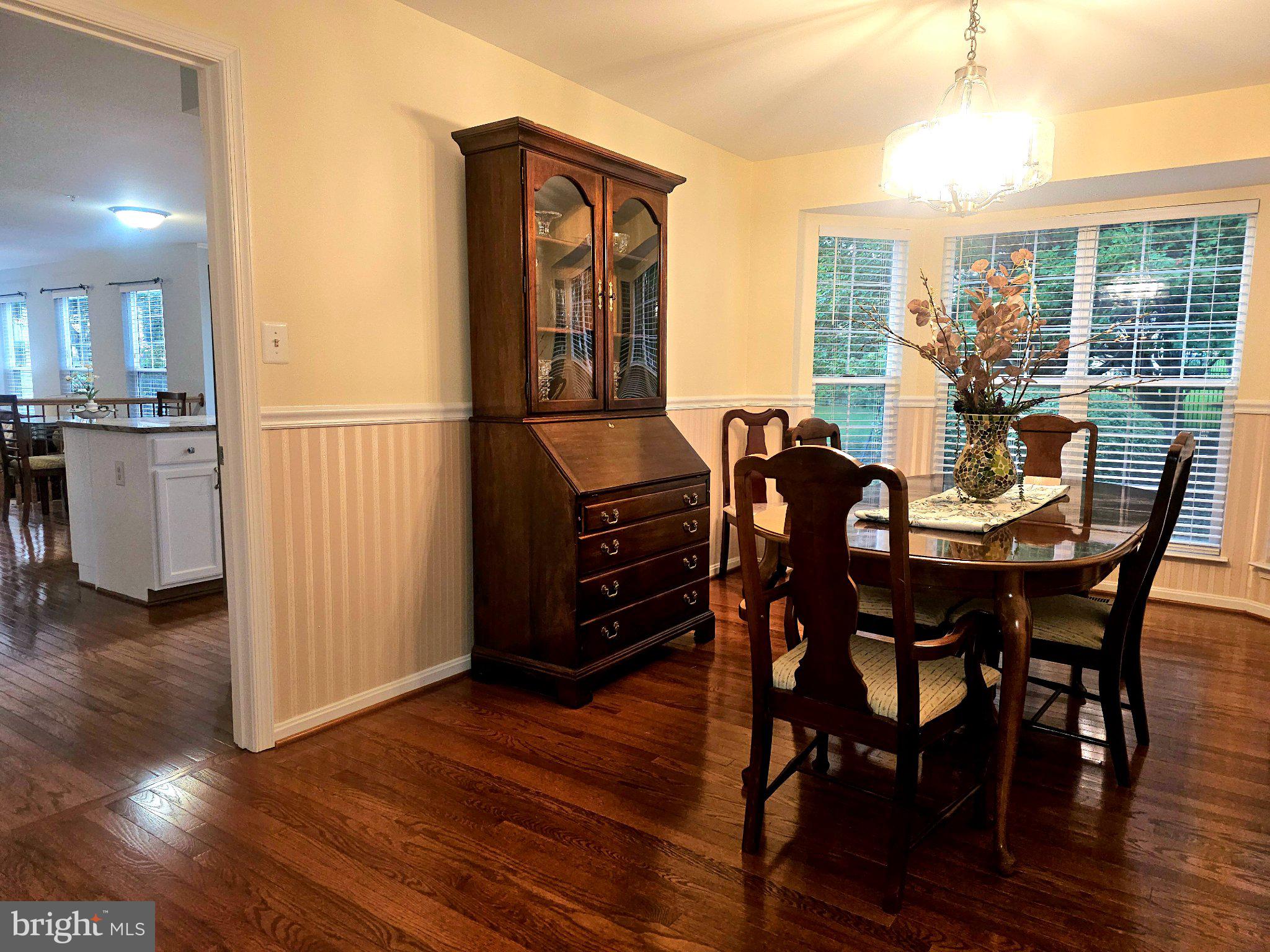 14911 Jenkins Ridge Road Bowie, MD 20721 - Photo 12 of 43 XL Bay window in Dining Rm, & view of Kitchen