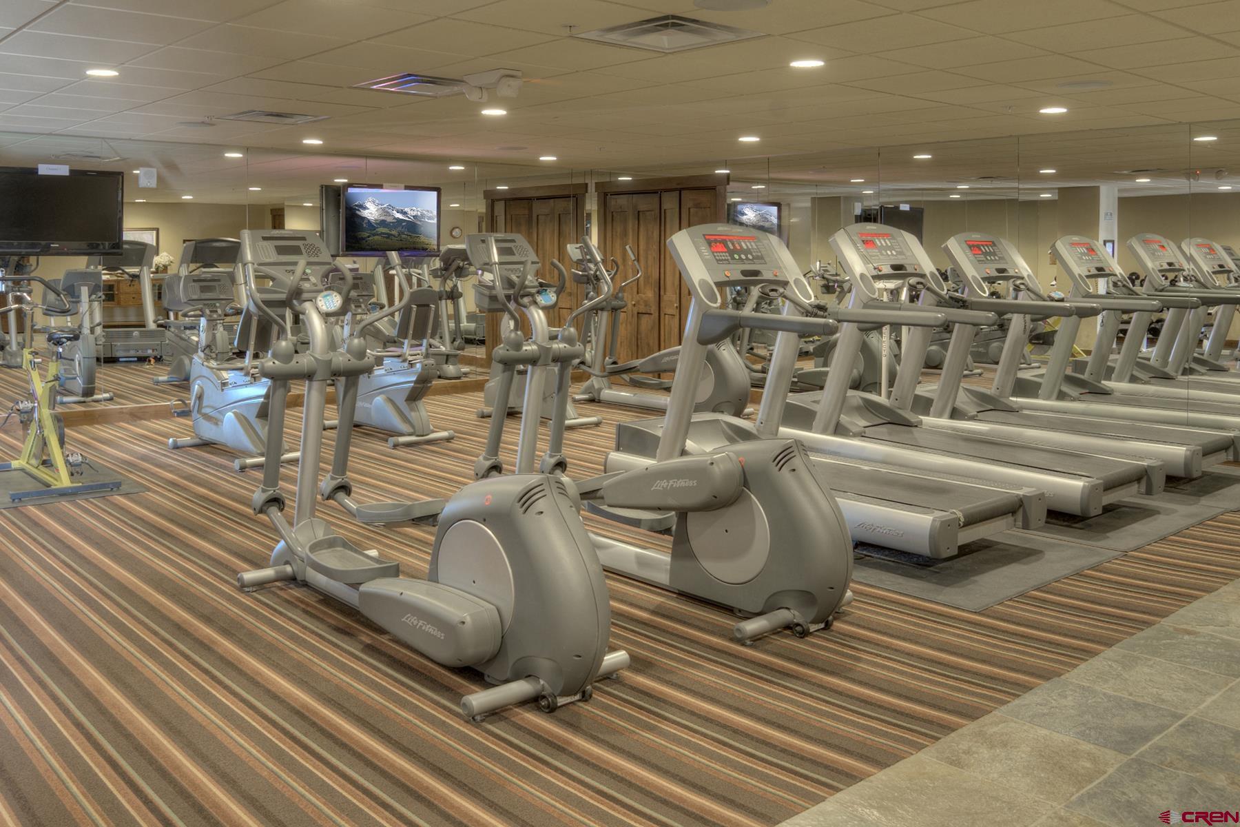 67 Travertine Trail, Unit 67 Durango, CO 81301 - Photo 34 of 35 a view of a room with gym equipment