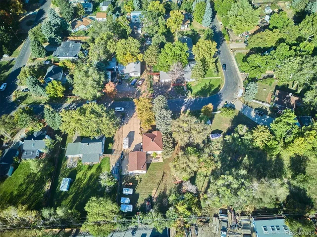 a bird view of building