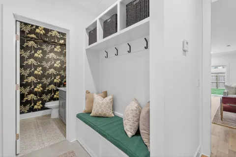 a bathroom with a sink and a toilet