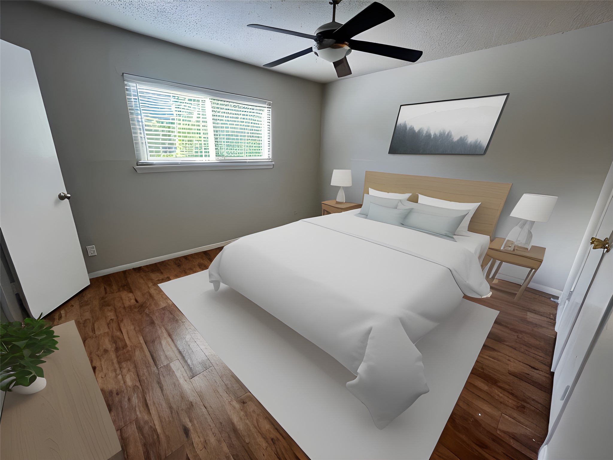 1202 Newning Avenue, Unit 207 Austin, TX 78704 - Photo 4 of 17 a bedroom with a bed and window