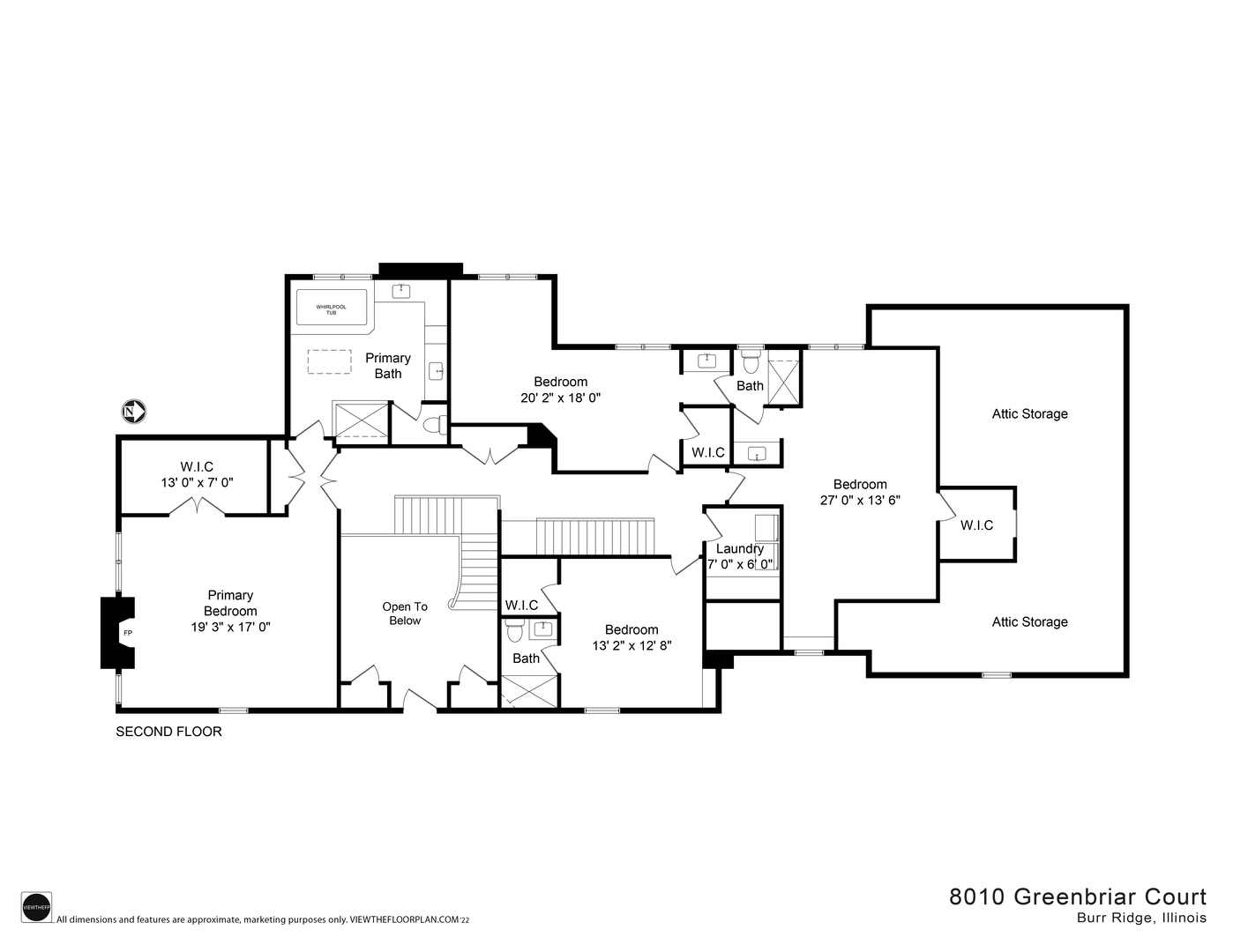 8010 Greenbriar Court Burr Ridge, IL 60527 - Photo 55 of 57
