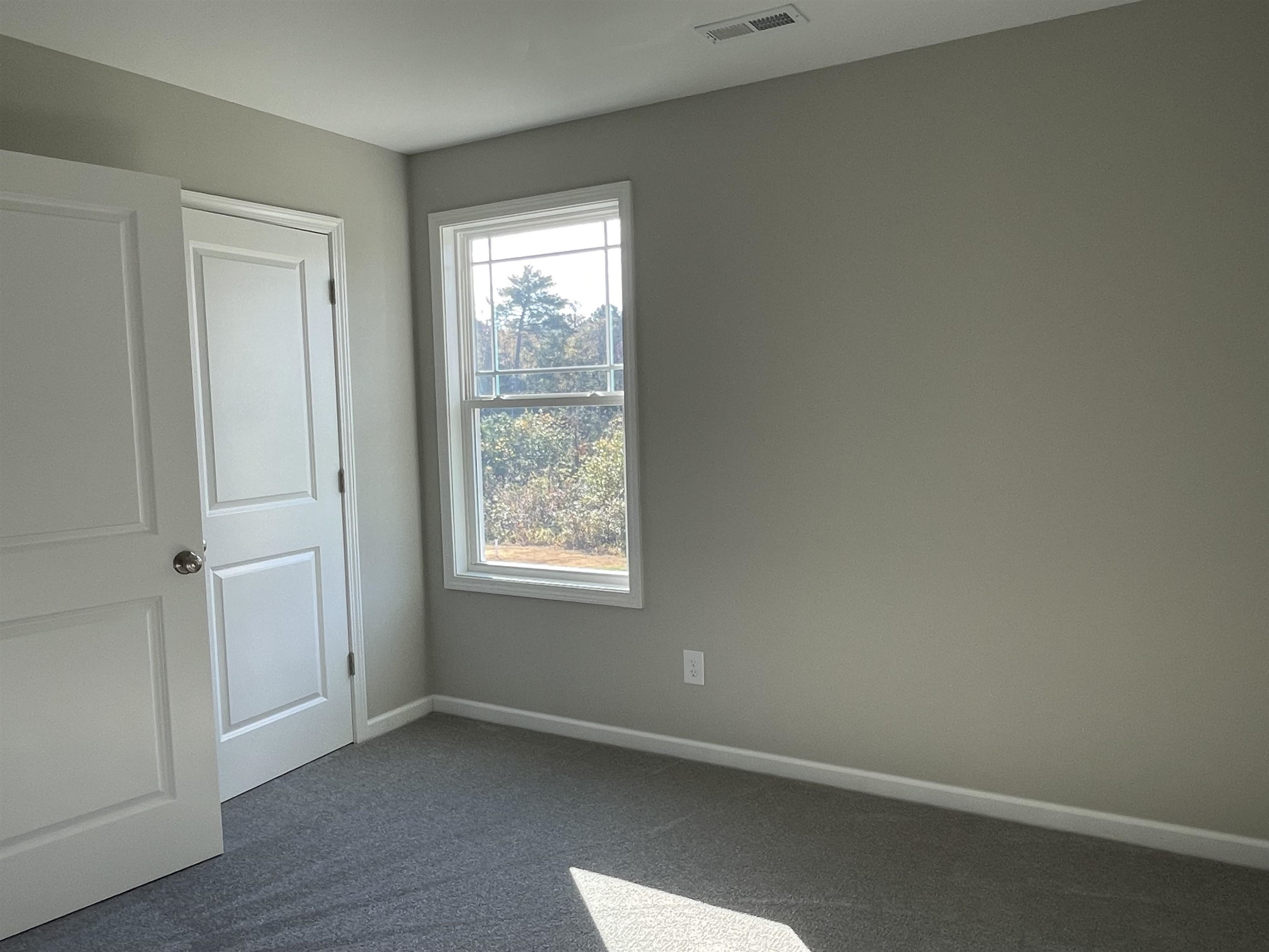 394 Touchdown Way Benson, NC 27504 - Photo 15 of 20 an empty room with wooden floor and windows
