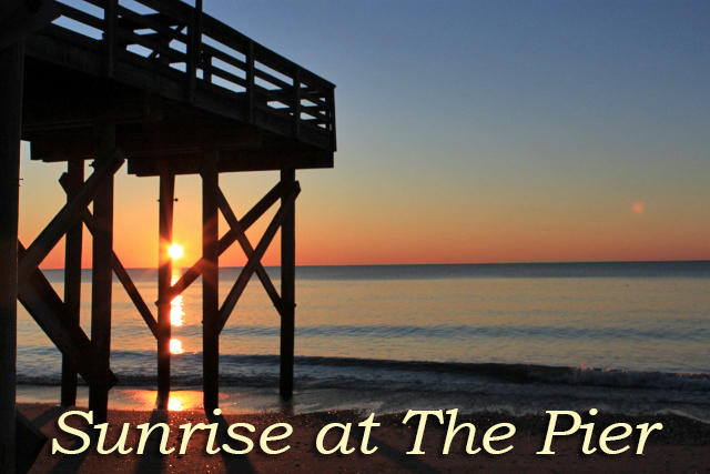 5 Gun Bluff Road Edisto Island, SC 29438 - Photo 58 of 59 sunrise at the pier