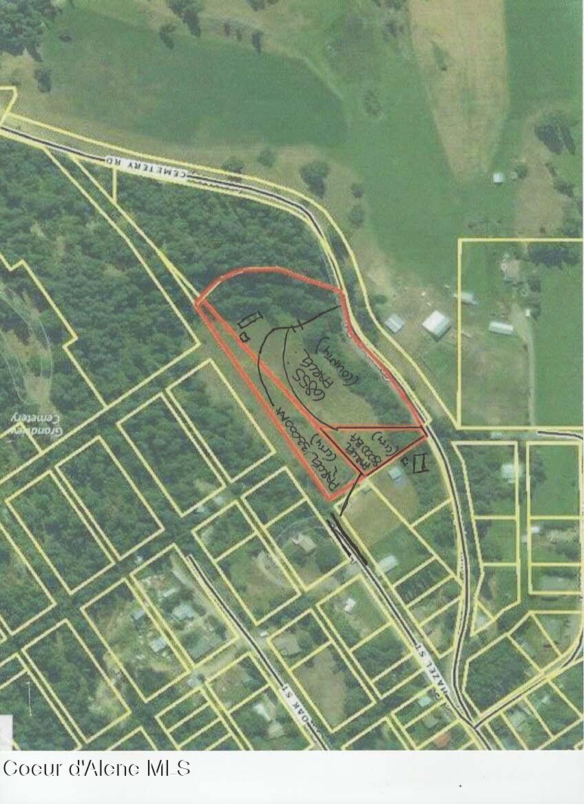 6855 Cemetery Road Bonners Ferry, ID 83805 - Photo 15 of 29 Aerial map1