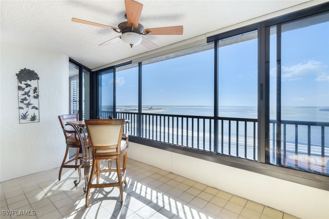 15021 Punta Rassa Road, Unit 902 Fort Myers, FL 33908 - Photo 23 of 31 a view of a dining room with furniture window and outside view