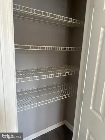 a close view of washer and dryer