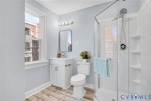 a view of a hallway with washer and dryer