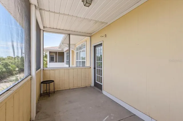 a view of a table in a garden