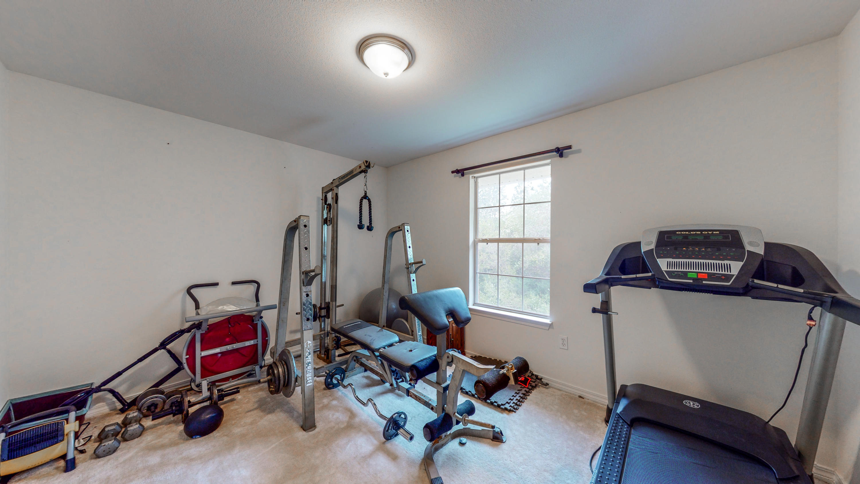 306 Shield Drive Crestview, FL 32539 - Photo 28 of 34 a view of a workspace with furniture and a window