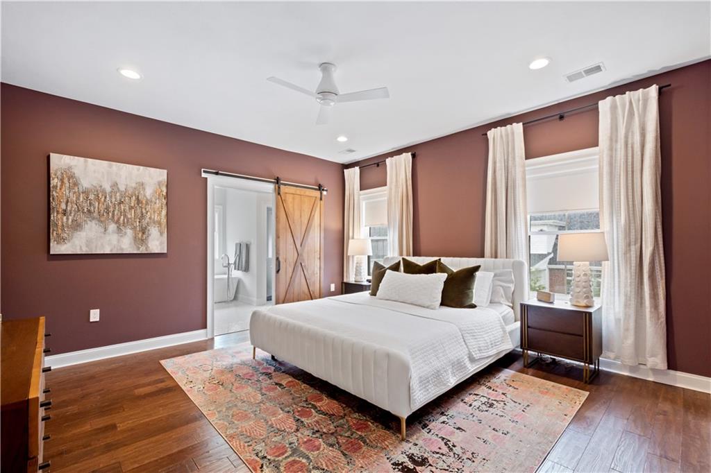 406 Silver Crest Drive Venetia, PA 15367 - Photo 9 of 25 a bedroom with a large bed and a window