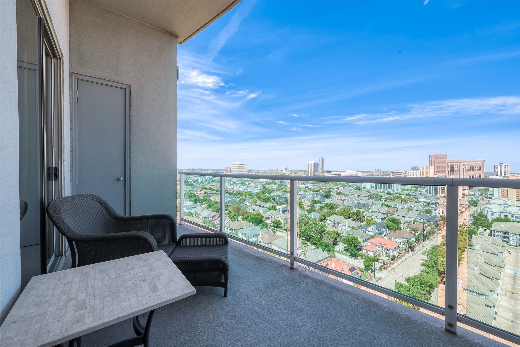 3388 Sage Road, Unit 1601 Houston, TX 77056 - Photo 13 of 20 Terrace with an amazing view from the 16th floor.