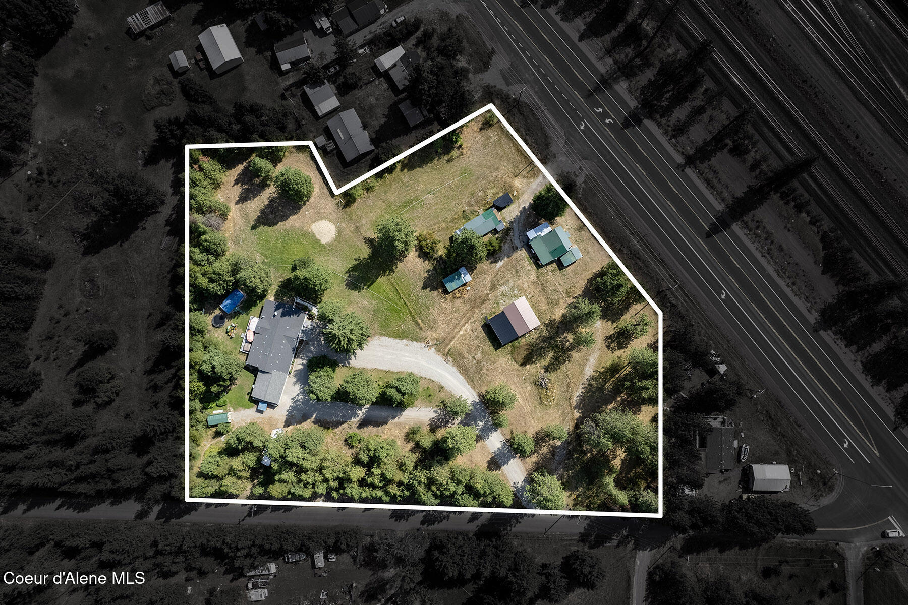 11248 North Bruss Road Rathdrum, ID 83858 - Photo 39 of 44 11248-N-Bruss-Rd-approx-lot-lines-0558