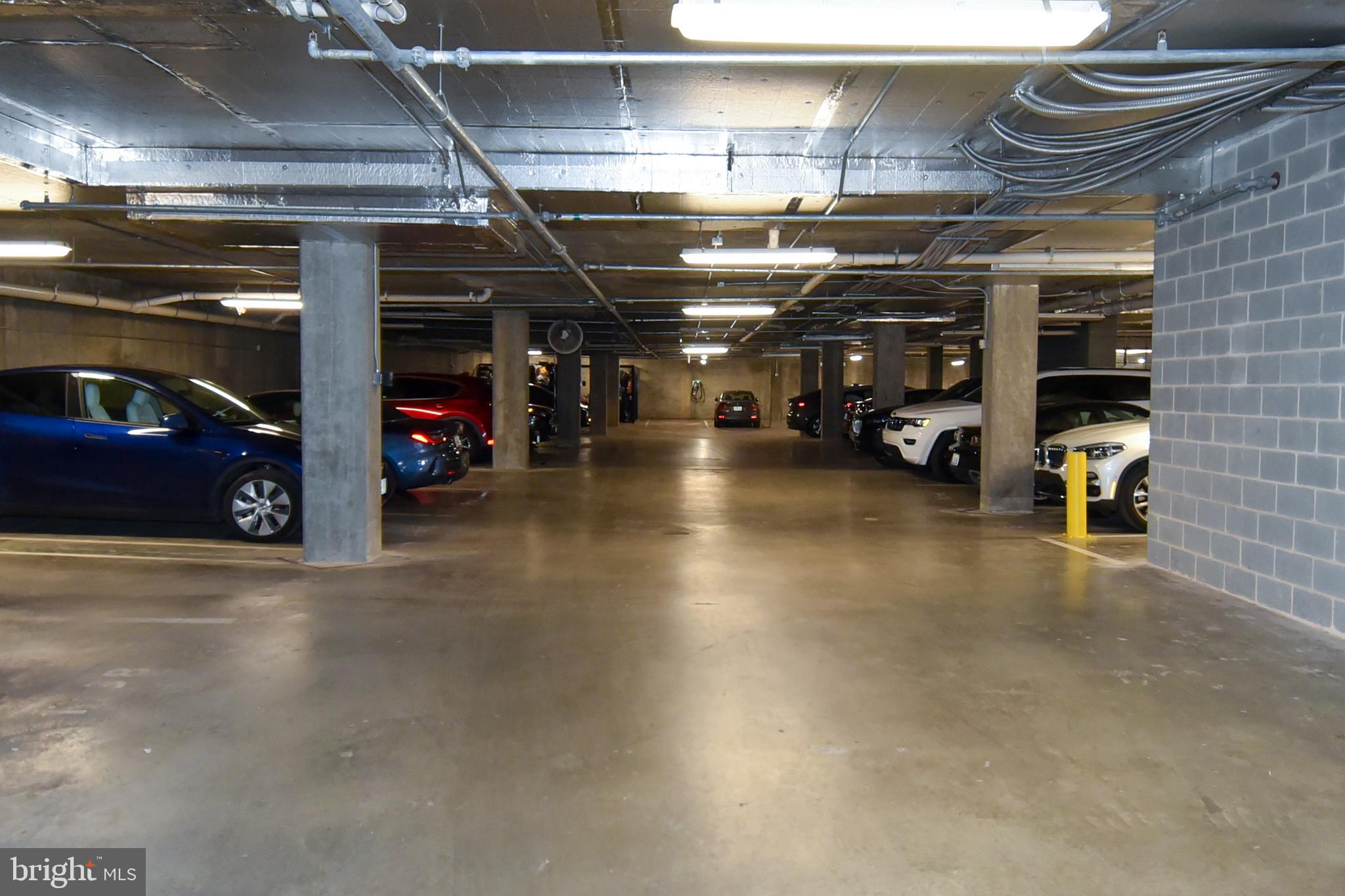 57 N Street Northwest, Unit 225 Washington, DC 20001 - Photo 32 of 38 a view of a parking space with garage