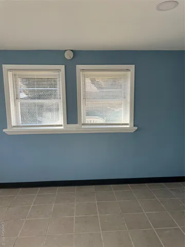 a view of a window in a room