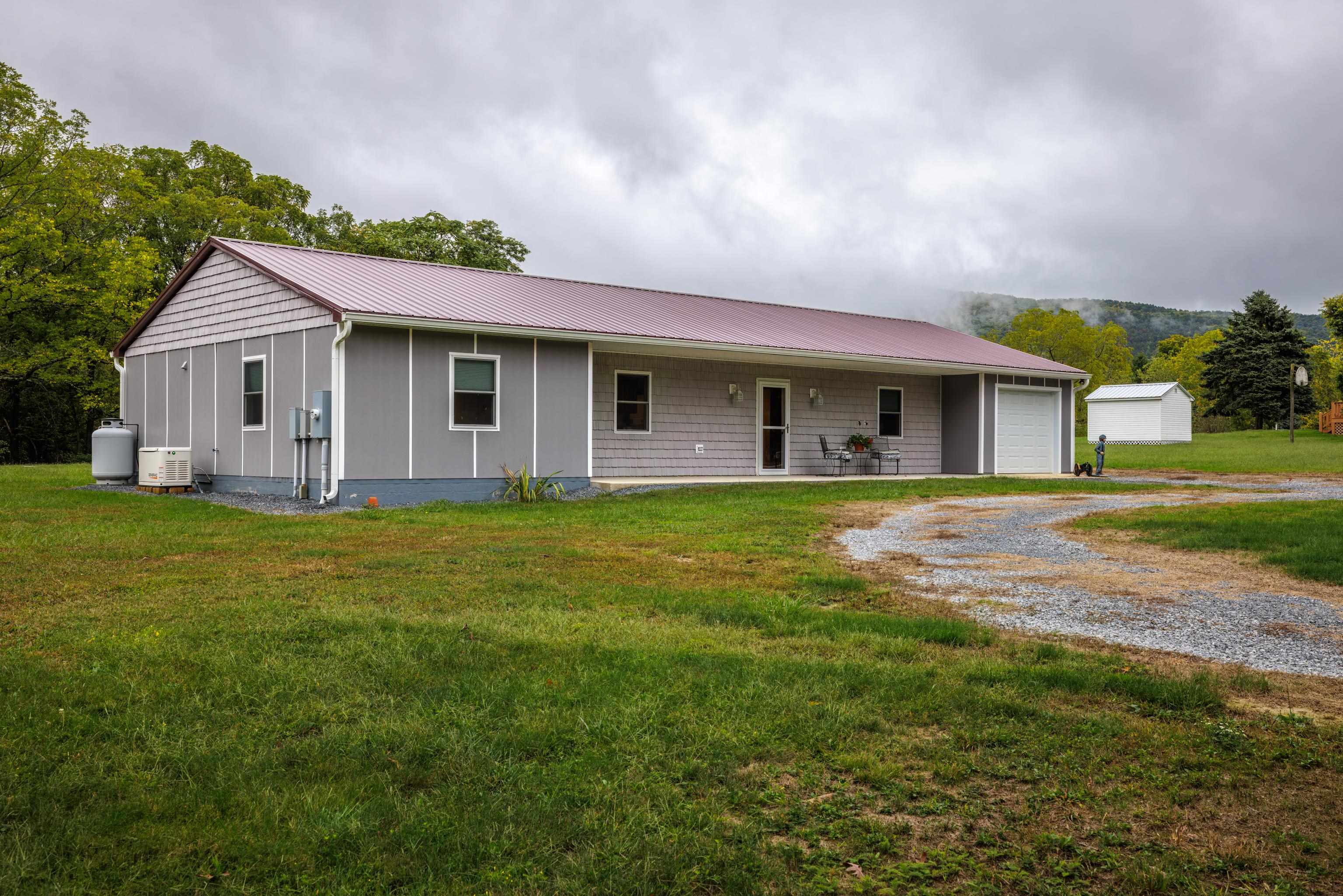232 Old Back Road Raphine, VA 24472 - Photo 48 of 62 a front view of house with yard and green space