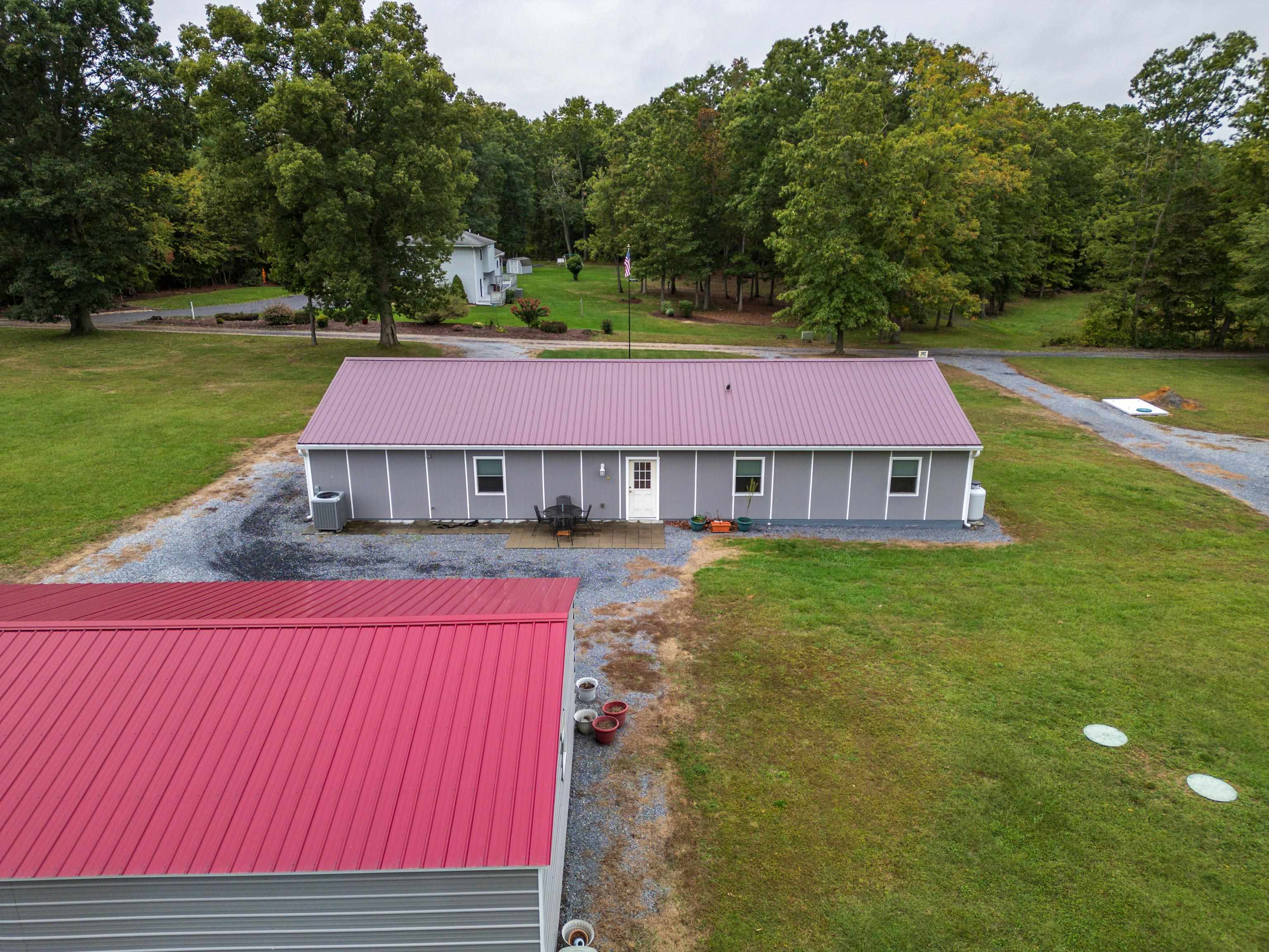 232 Old Back Road Raphine, VA 24472 - Photo 54 of 62 a view of a house with a swimming pool
