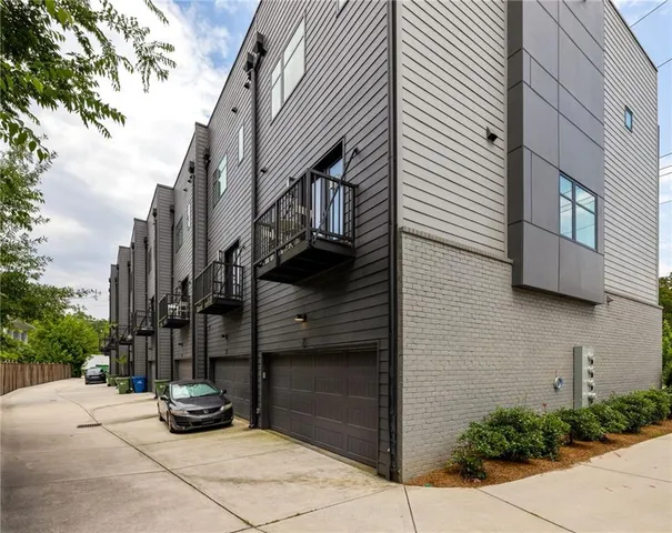a view of a city view from a balcony