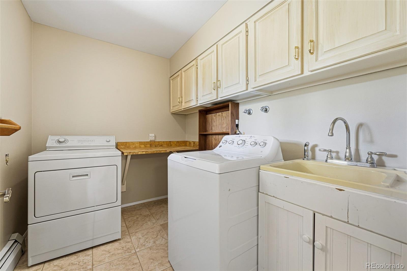 16066 Ridge Tee Drive Morrison, CO 80465 - Photo 35 of 41 a utility room with dryer and washer