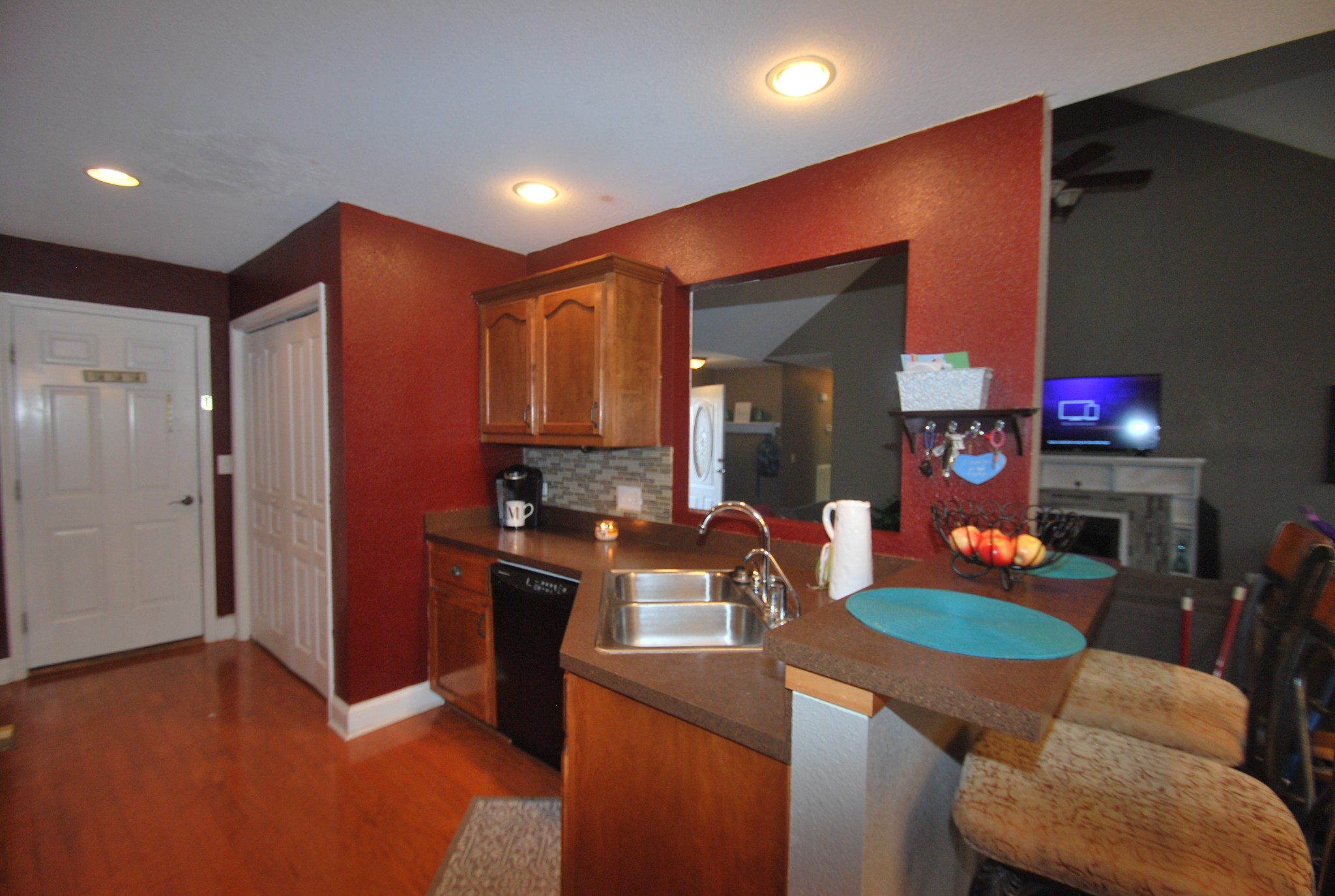 822 Red Hollow Drive Springfield, TN 37172 - Photo 15 of 19 a dining room with furniture and a fireplace