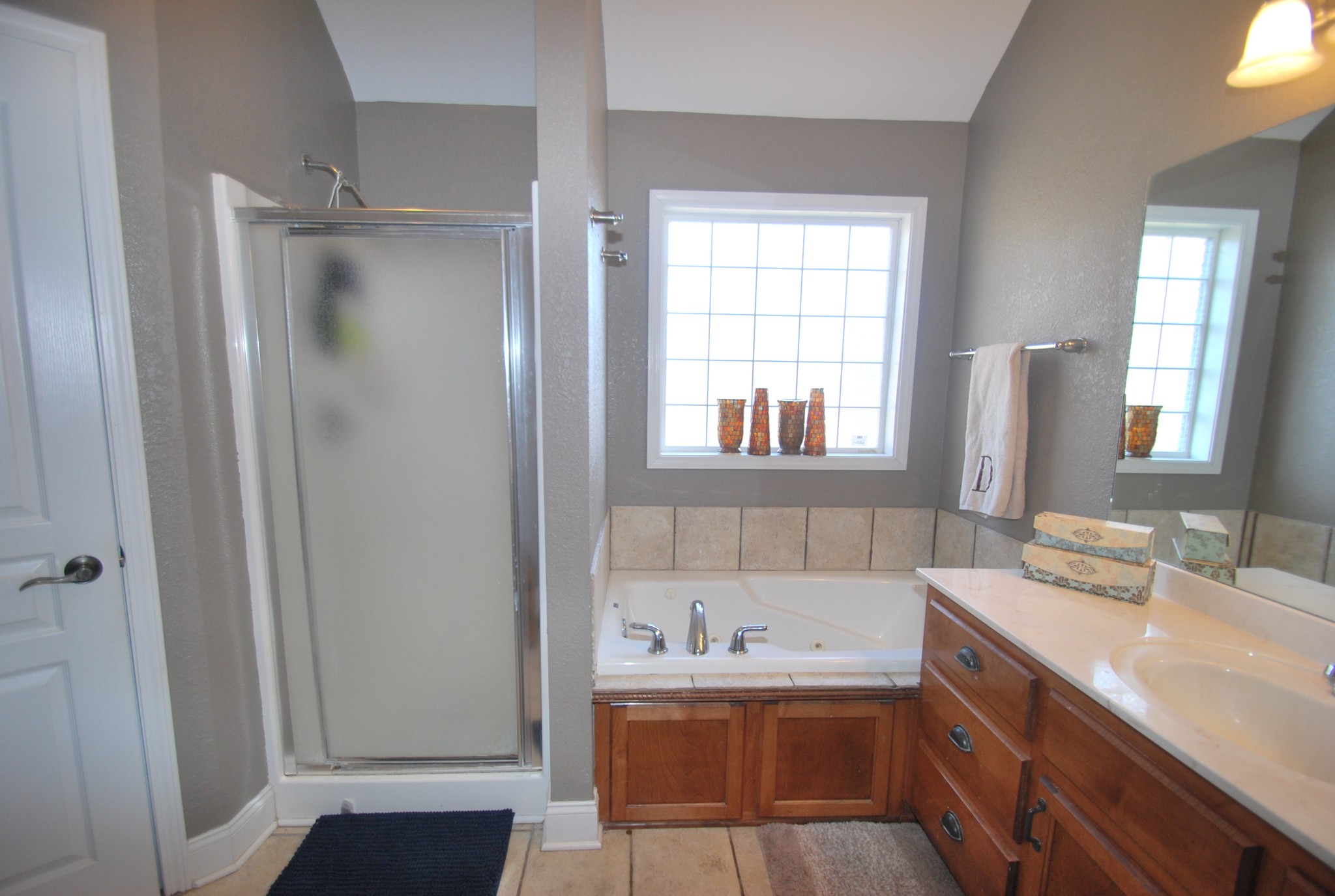 822 Red Hollow Drive Springfield, TN 37172 - Photo 4 of 19 a bathroom with a double vanity sink a and a mirror