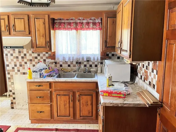 a room with storage and utility