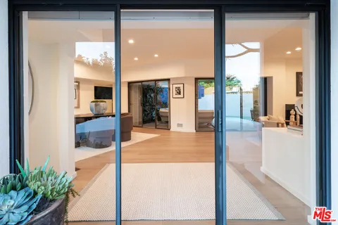 a view of a living room