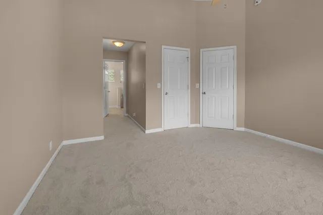 a view of empty room