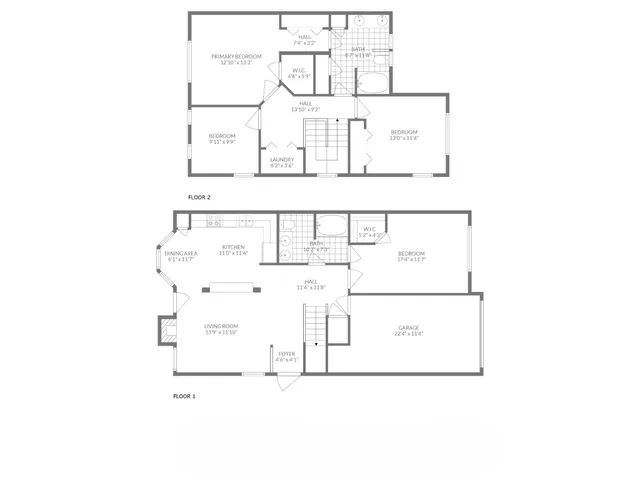 a picture of a room with a white wall and a picture