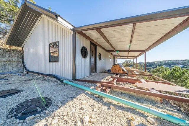 a view of a lake with a mountain in the background