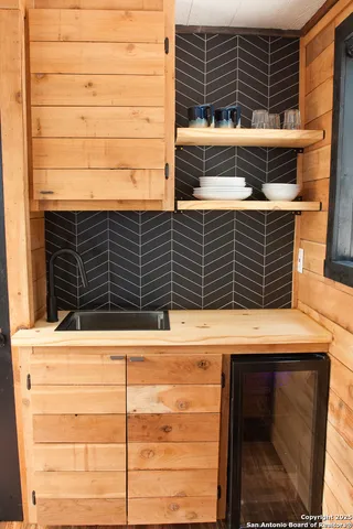 a view of front door and porch