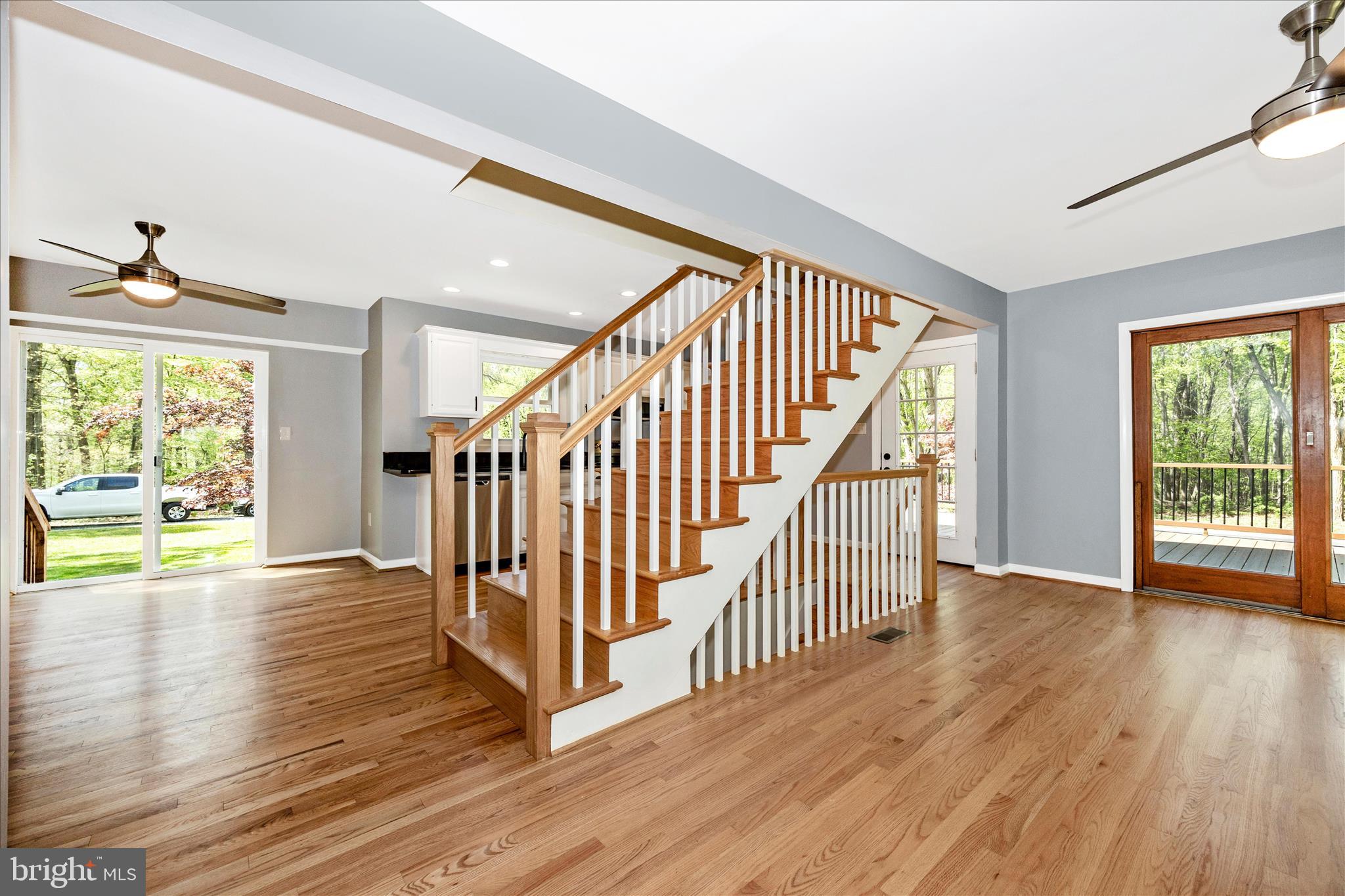 6518 Woodville Road Mount Airy, MD 21771 - Photo 21 of 53 a view of an entryway with wooden floor and windows