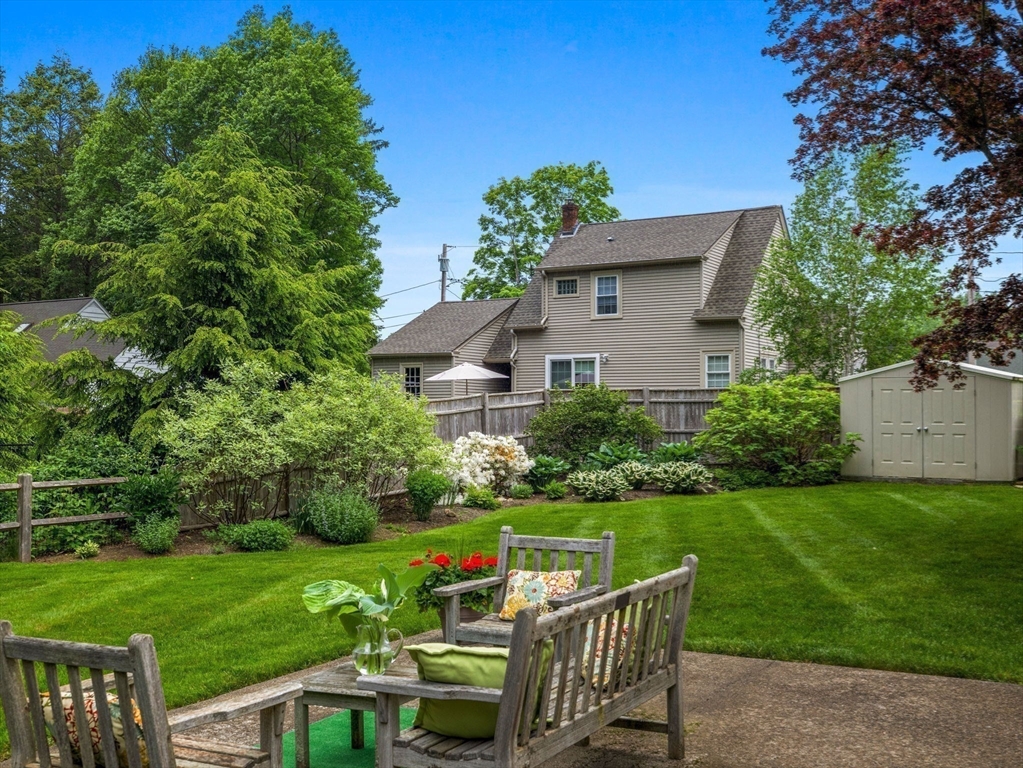 35 Winter Street Framingham, MA 01702 - Photo 22 of 22 a view of a chair and table on the garden
