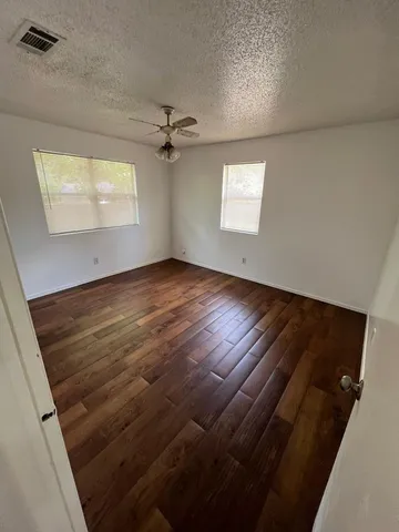 wooden floor in an empty room