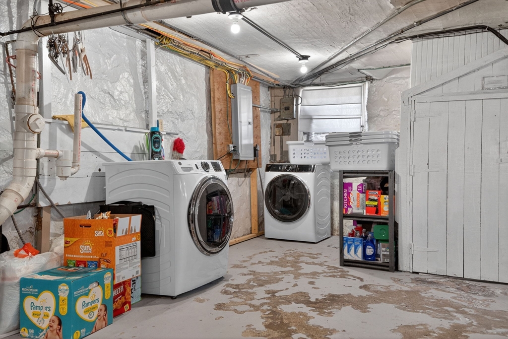 33 Bateswell Road Boston, MA 02124 - Photo 31 of 38 a utility room with dryer and washer