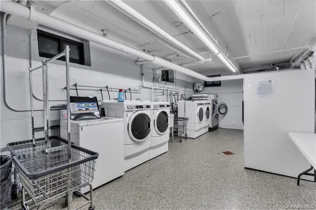 a view of storage and utility room