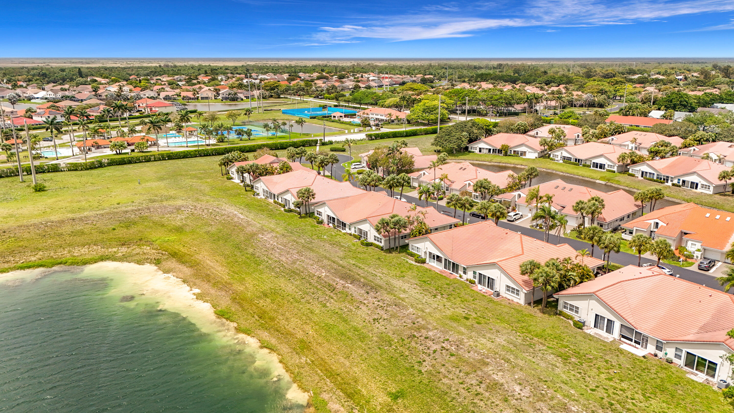 10954 Lakemore Lane Boca Raton, FL 33498 - Photo 60 of 61 a view of a city with an ocean