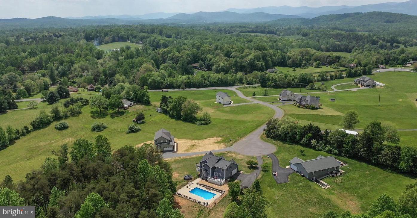 6074 Boston Ridge Court Boston, VA 22713 - Photo 54 of 60 Aerial of home and pool