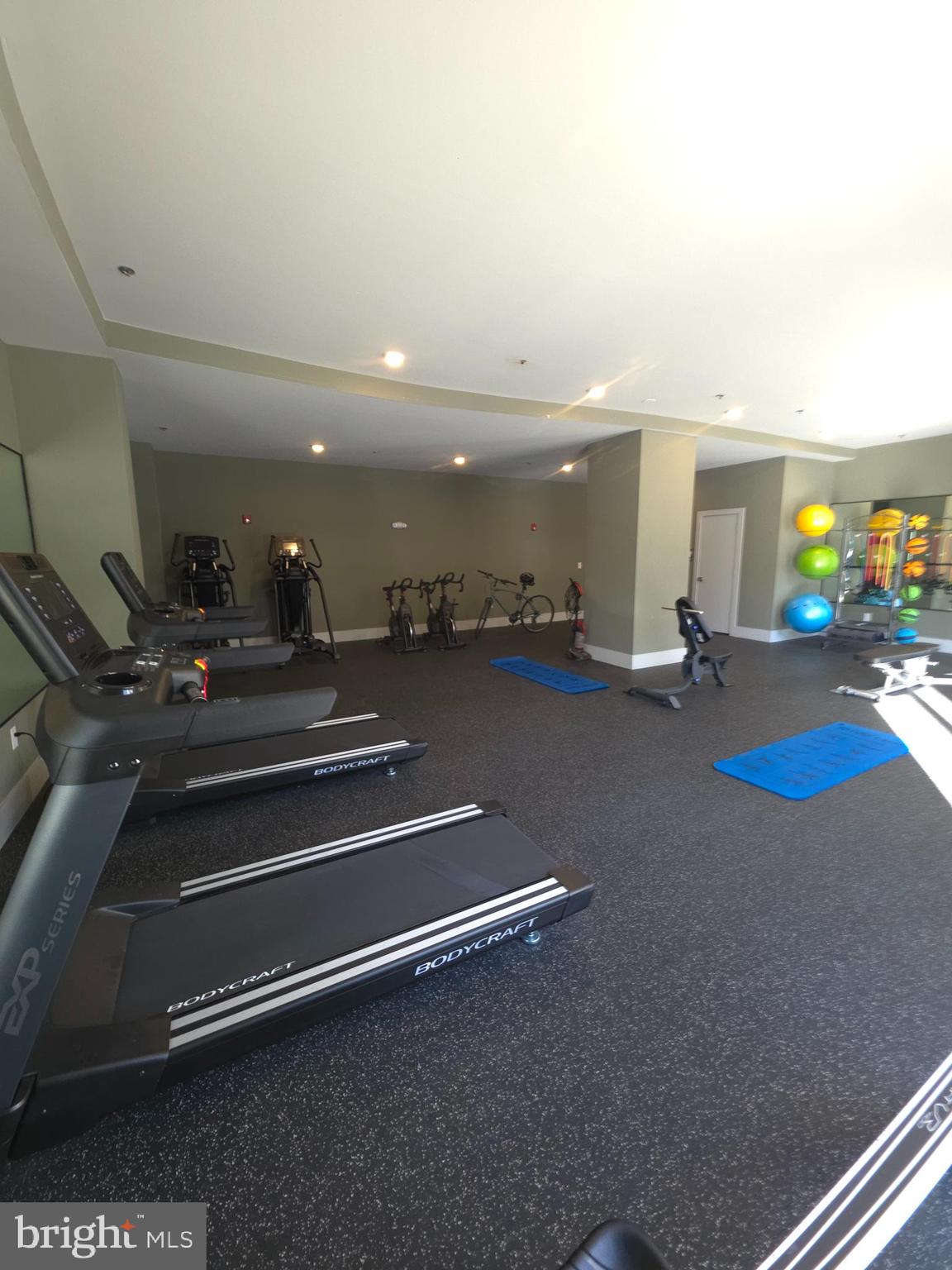 3503 Midvale Avenue, Unit 506 Philadelphia, PA 19129 - Photo 12 of 40 a view of a room with gym equipment
