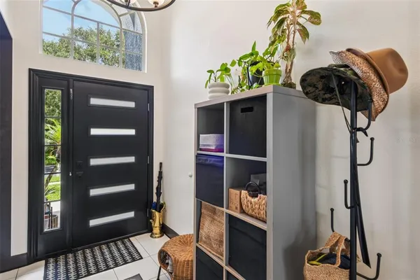 a close view of walk in closet