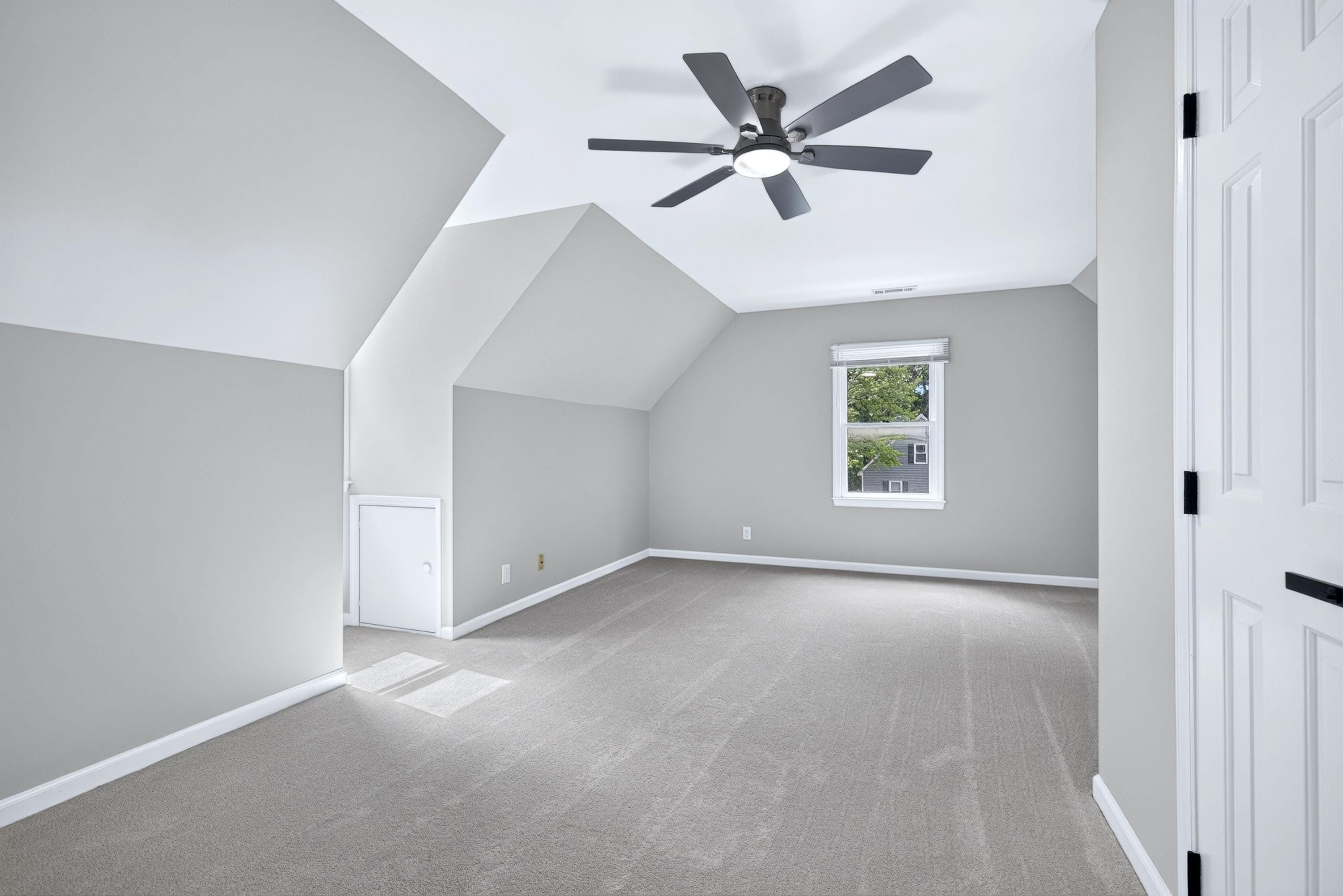 708 Powell Drive, Unit A Raleigh, NC 27606 - Photo 39 of 56 Upper Level Bedroom 4