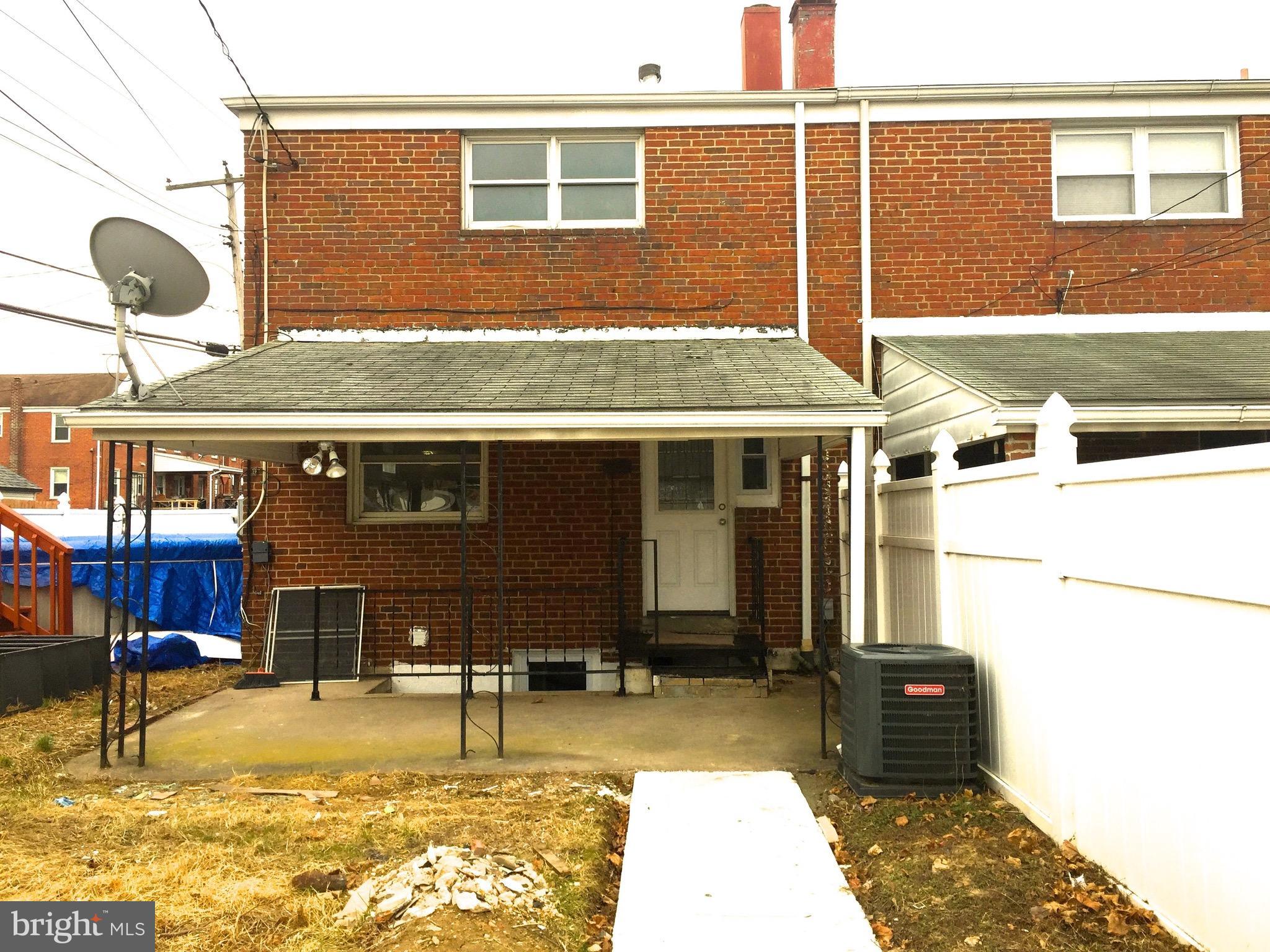 7406 Edsworth Road Baltimore, MD 21222 - Photo 18 of 24 Exterior (Rear)