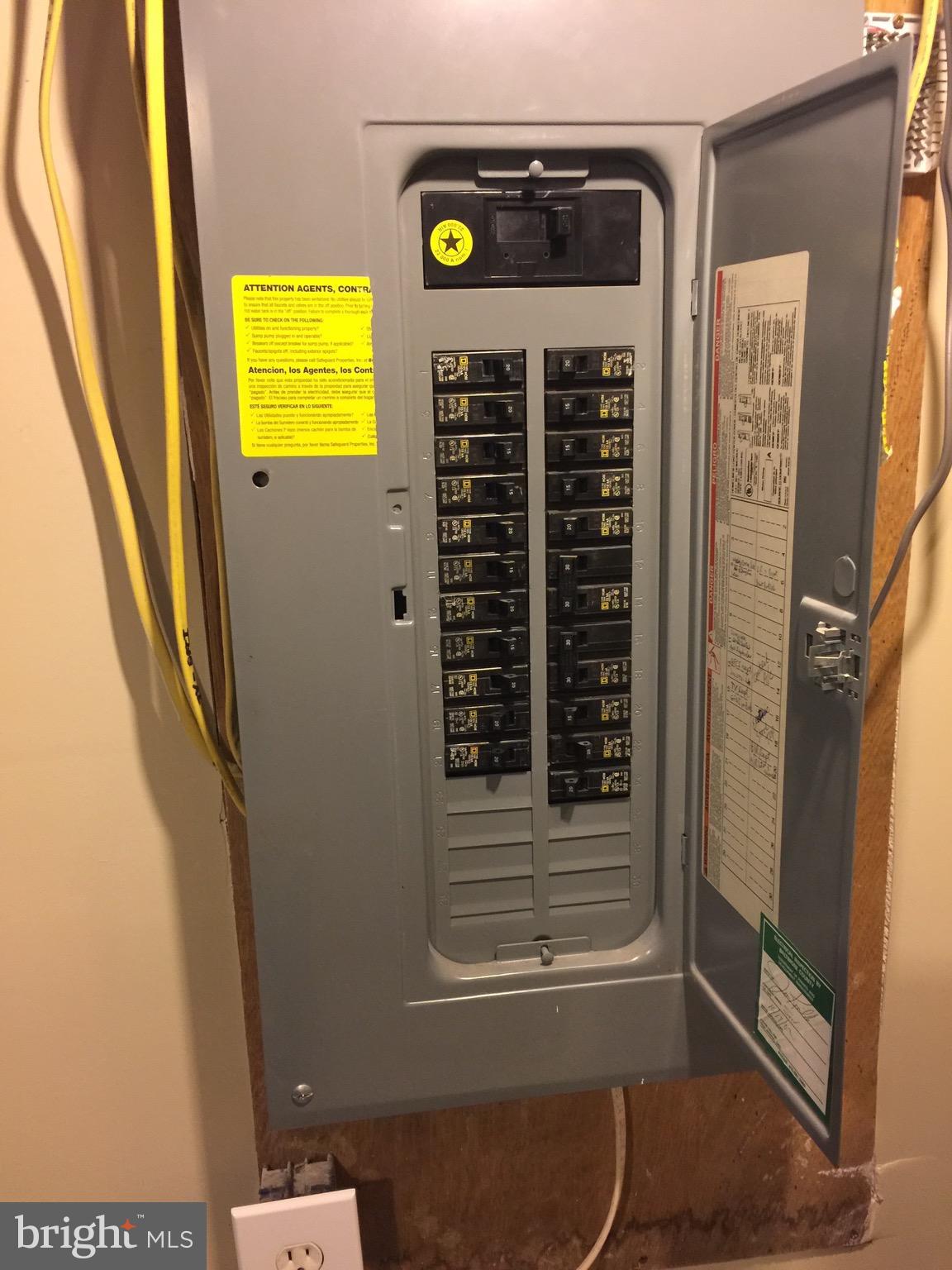 7406 Edsworth Road Baltimore, MD 21222 - Photo 24 of 24 Electric Panel